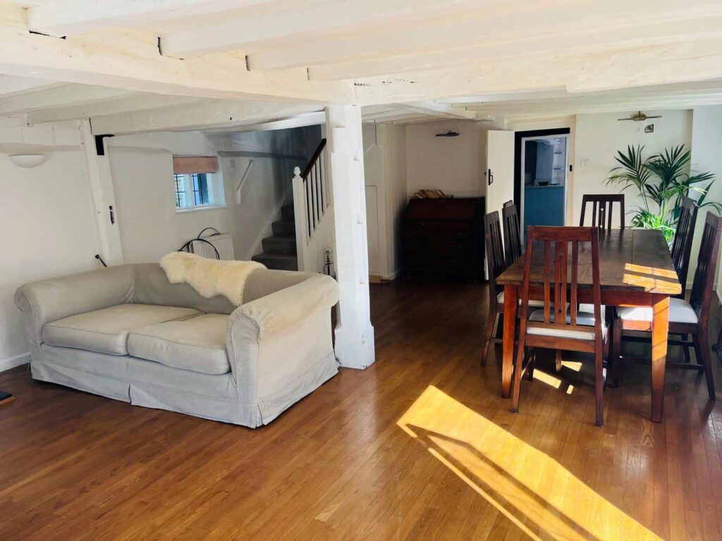 Living room furniture safely transported during a house move in Slough